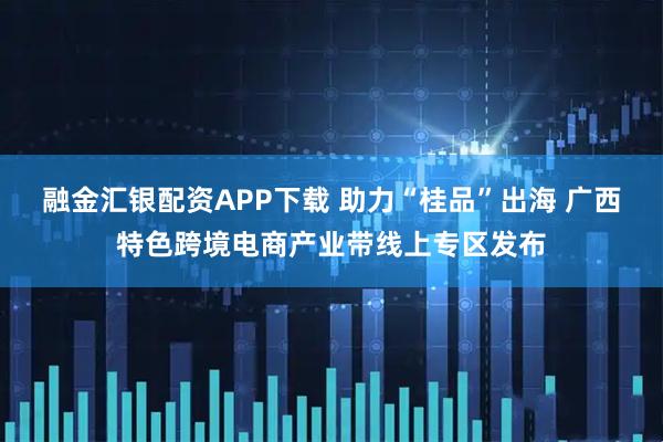 融金汇银配资APP下载 助力“桂品”出海 广西特色跨境电商产业带线上专区发布